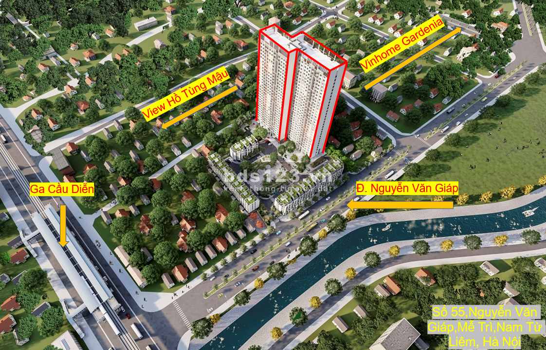Hoàng Thành Pearl chỉ từ 1.1 tỷ kí HDMB, thanh toán 12 đợt tặng ngay 250 triệu