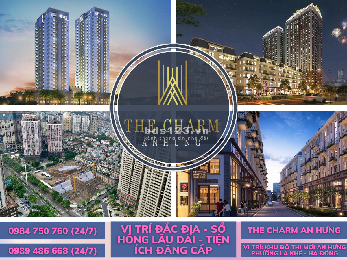 Tháng 11 siêu bùng nổ với siêu dự án The Charm An Hưng Hà Đông