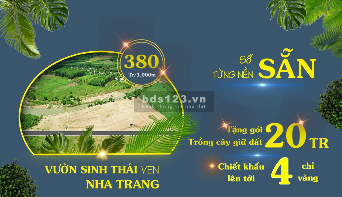 Chìa khoá trao tay nhận ngay lô đất vườn giáp Sông Chò Khánh Hiệp, Khánh Vĩnh, Nha Trang