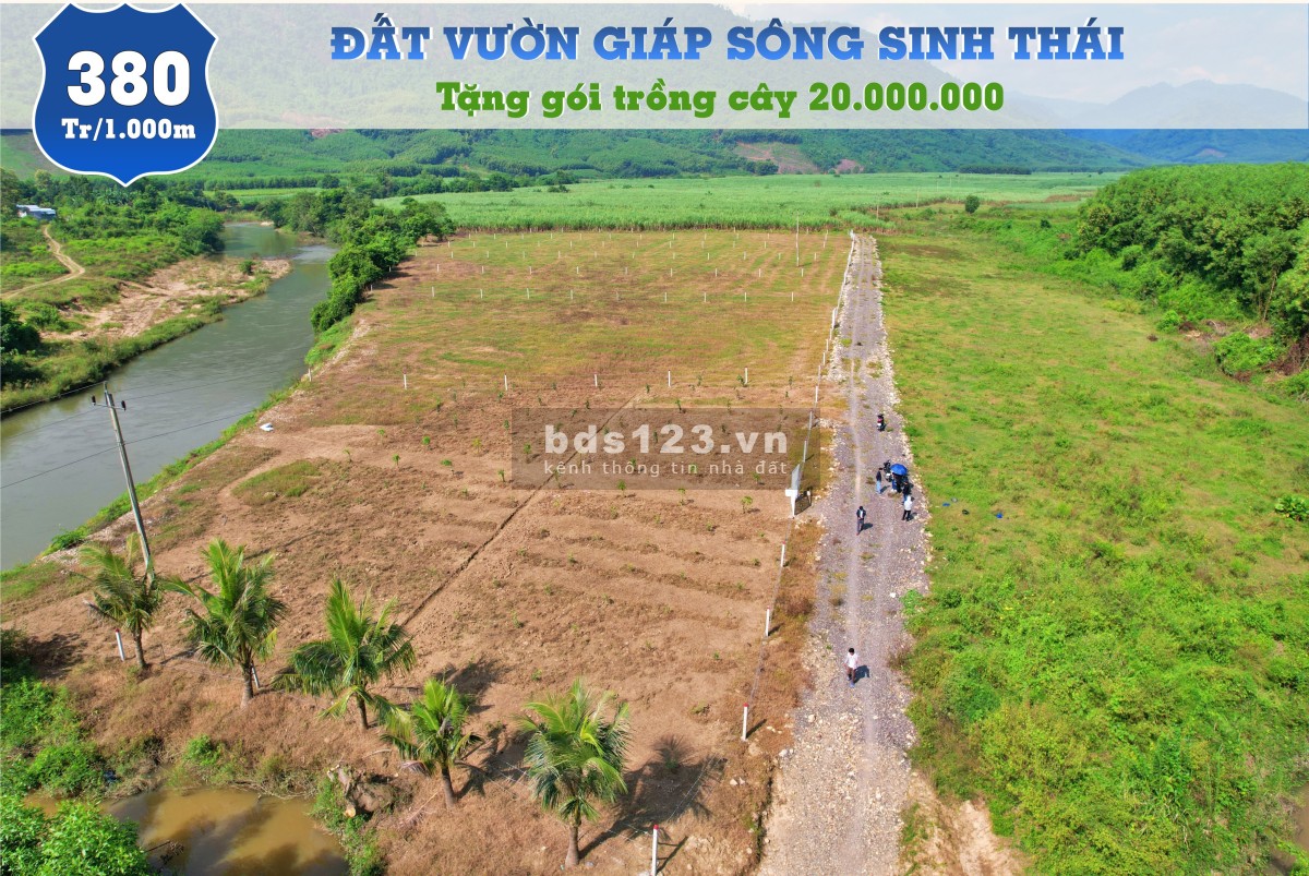 Chìa khoá trao tay nhận ngay lô đất vườn giáp Sông Chò Khánh Hiệp, Khánh Vĩnh, Nha Trang