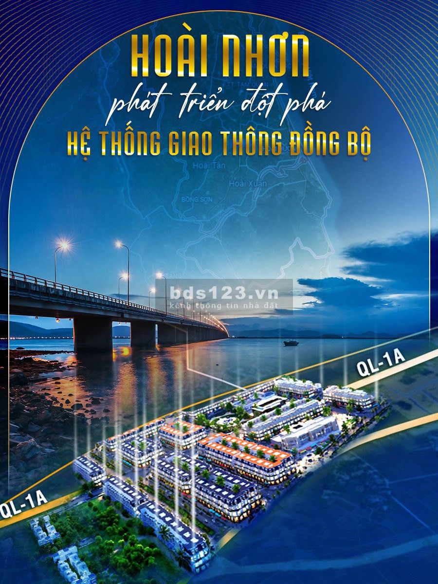 Bán đất vị trí vàng khu đô thị Tam Quan Bắc giá tốt đầu tư