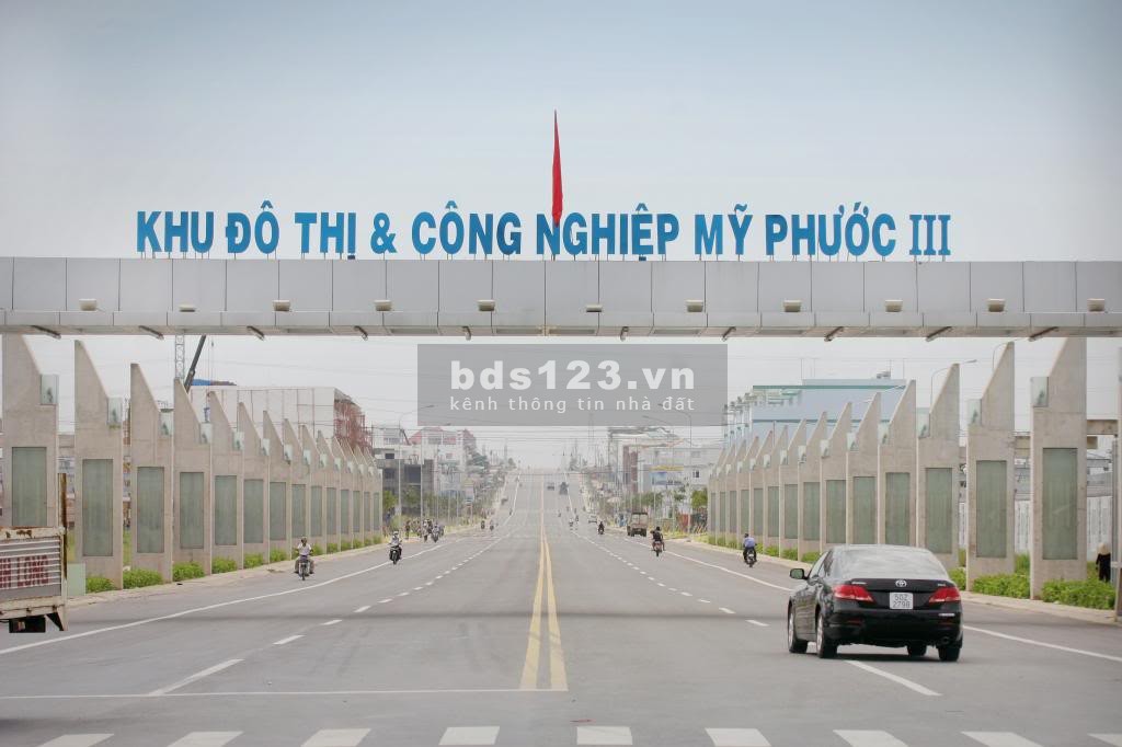 Bán đất TP Bến Cát khu đô thị Mỹ Phước 3 DT: 100m2, 150m2, 300m2... Sổ hồng riêng bao sang tên