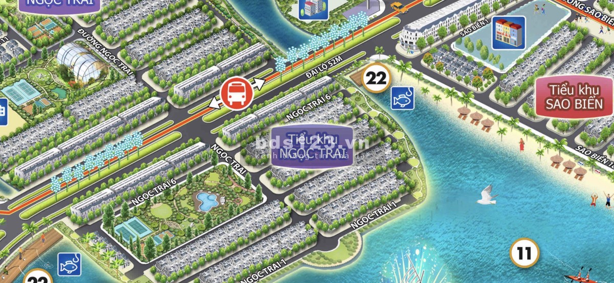 Bán biệt thự song lập Ngọc Trai, DT 151,2m², gần hồ, giá 27,5 tỷ, LH 0968997669 - Hào Vinhomes