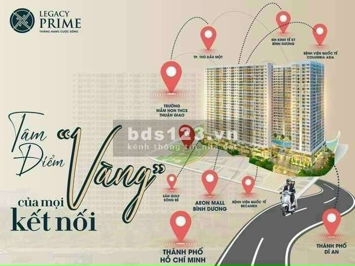 Căn hộ ngay khu công nghiệp VSIP 1 giá chỉ 166 triệu nhận nhà ở ngay