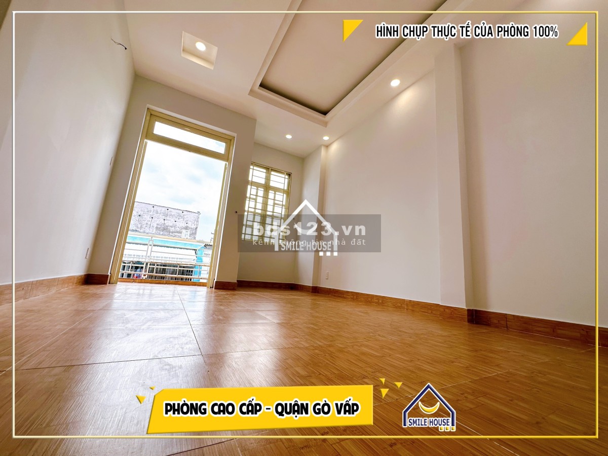 Cho thuê phòng có ban công vị trí đắc địa gần 84 Phạm Văn Đồng p3 Gò Vấp