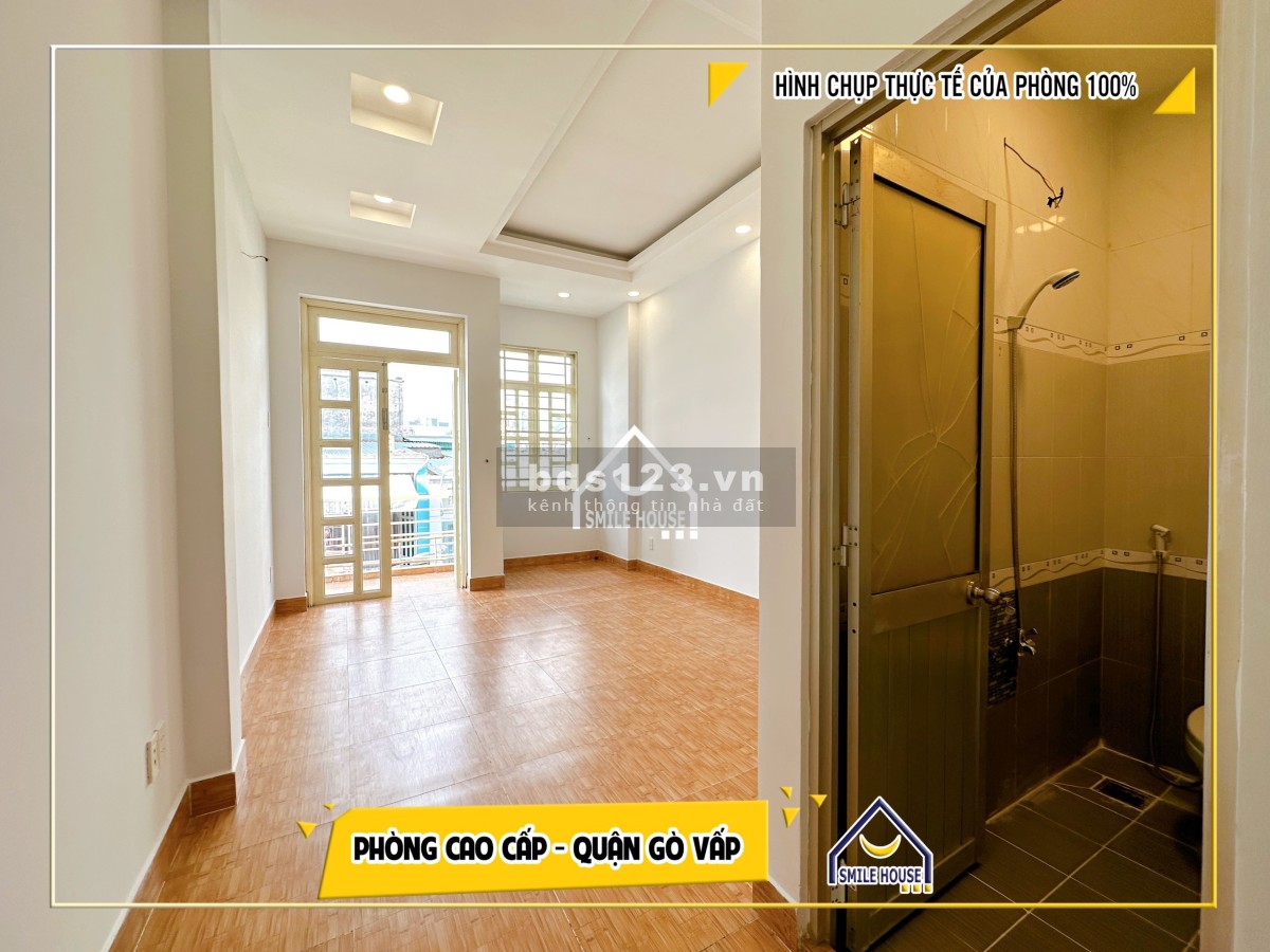 Cho thuê phòng có ban công vị trí đắc địa gần 84 Phạm Văn Đồng p3 Gò Vấp