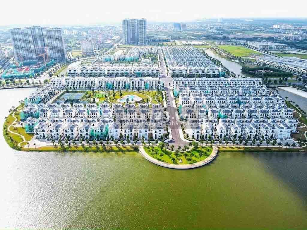 Bán biệt thự song lập Ngọc Trai, DT 151,2m², gần hồ, giá 27,5 tỷ, LH 0968997669 - Hào Vinhomes