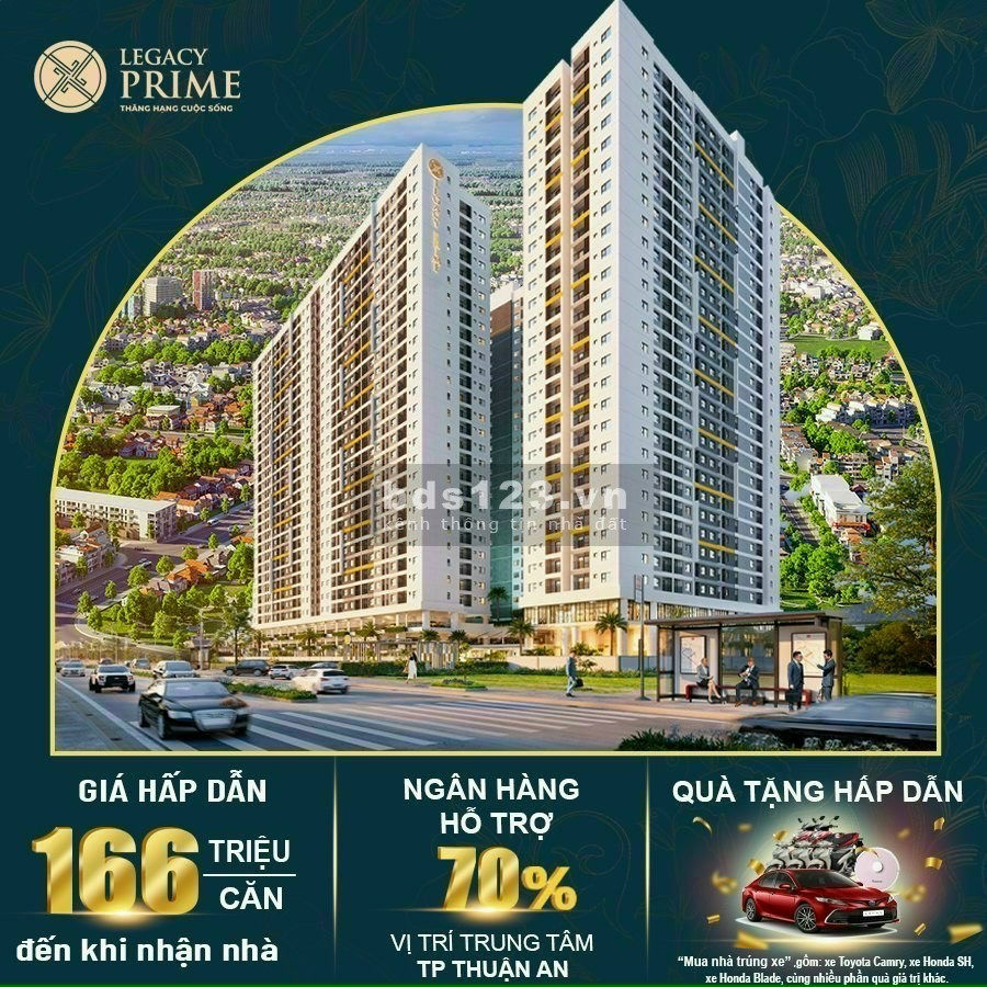 Căn hộ ngay khu công nghiệp VSIP 1 giá chỉ 166 triệu nhận nhà ở ngay