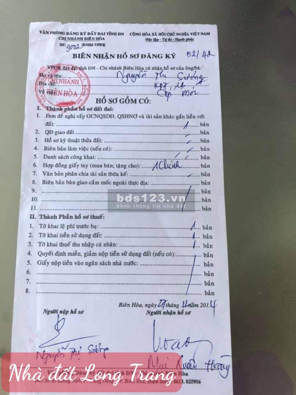 Cần bán lô đất giá rẻ, đẹp, gần nhà dân, cách chợ 200m