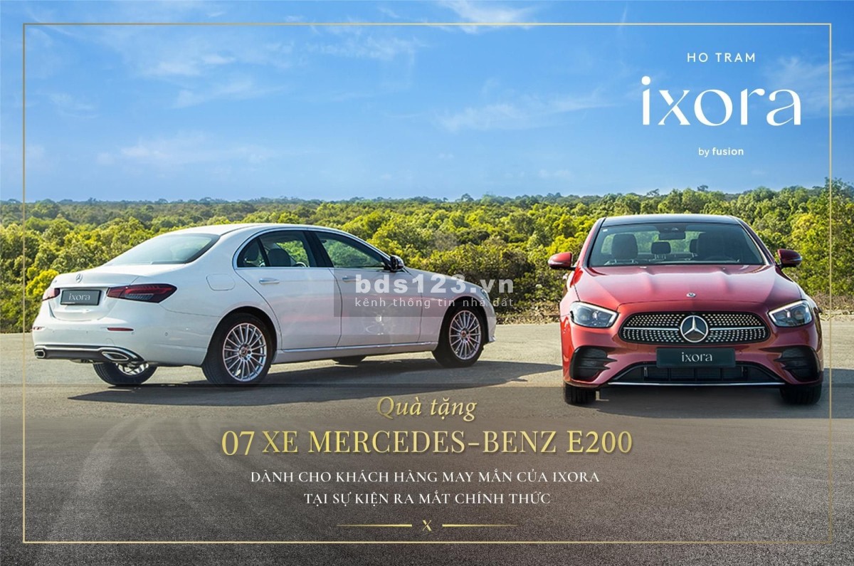 Vip! Bán biệt thự biển Ixora Hồ Tràm liền kề Casino và sân Golf nhận ngay chuyến du lịch Châu Âu