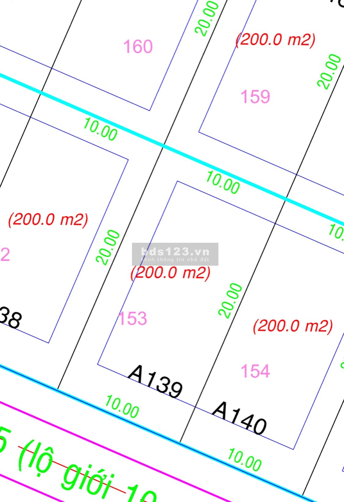 Bán đất biệt thự khu dân cư Kim Sơn Quận 7. 10x20m Giá tốt nhất thị trường