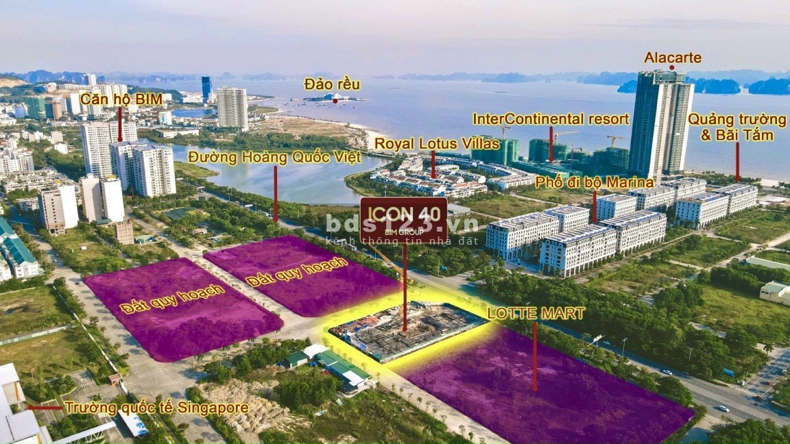 Mở bán Dự Án ICON 40 sở hữu lâu dài hướng trọn 3 tầm view biển Hạ Long