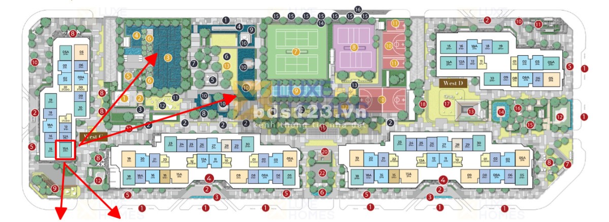 Bán căn hộ cao cấp 2N+1 tòa C view biển hồ Masteri West Height- Smart City giá 3,4 tỷ
