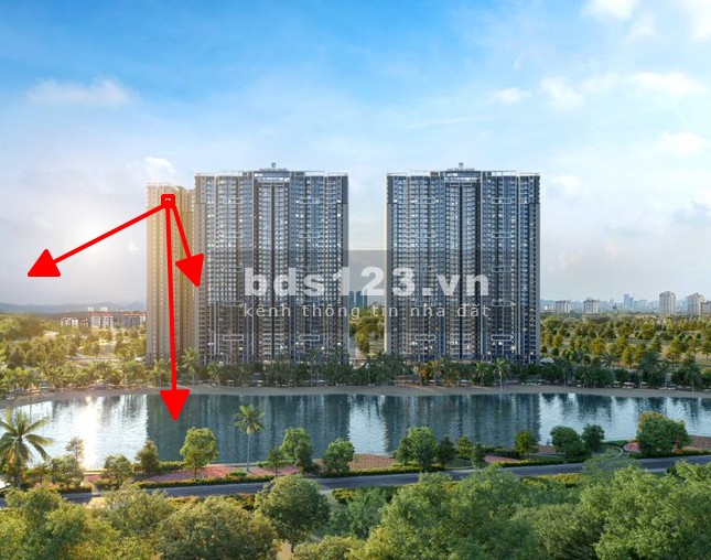 Bán căn hộ cao cấp 2N+1 tòa C view biển hồ Masteri West Height- Smart City giá 3,4 tỷ