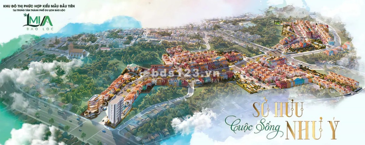 Dự án khu đô thị phức hợp kiểu mẫu đầu tiên tại thành phố Bảo Lộc quy hoạch 1/500