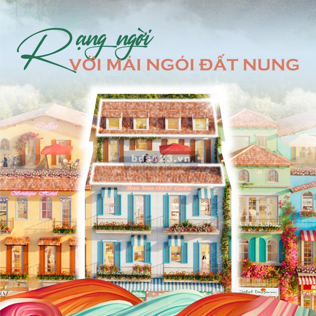 Dự án khu đô thị phức hợp kiểu mẫu đầu tiên tại thành phố Bảo Lộc quy hoạch 1/500