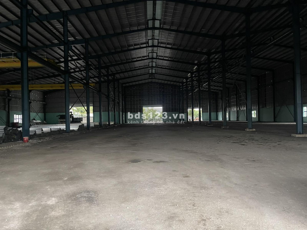 Cho thuê kho xưởng diện tích 1200m2 - 3700m2 Quốc Lộ 1A, Mỹ Yên, Bến Lức, Long An
