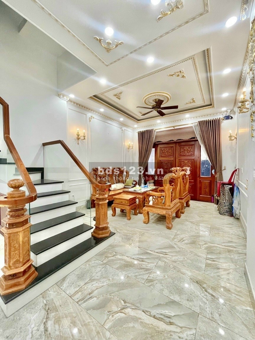 Bán nhà đường ô tô Trương Văn Thành, quận 9, DT 100m² x 3 tầng, giá 7,59 tỷ