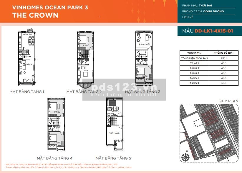Chỉ 2.2 tỷ sở hữu liền kề Vinhomes, cam kết mua lại 137.5% giá căn hộ, thuê lại 6%/ năm trong 5 năm