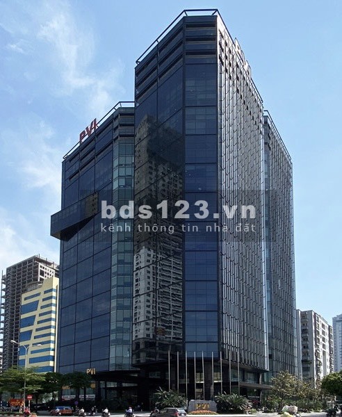 Cho thuê văn phòng hạng A tại PVI Tower Số 1 Phạm Văn Bạch, Cầu Giấy, Hà Nội.