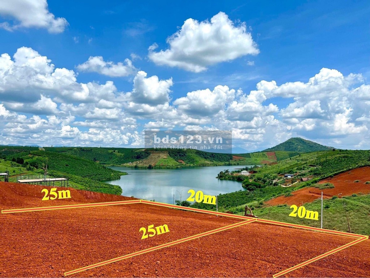 Thanh lý đất Ngộp View hồ 600m2 Sổ hồng Thổ cư Bảo Lộc giá rẻ chỉ 990 Triệu