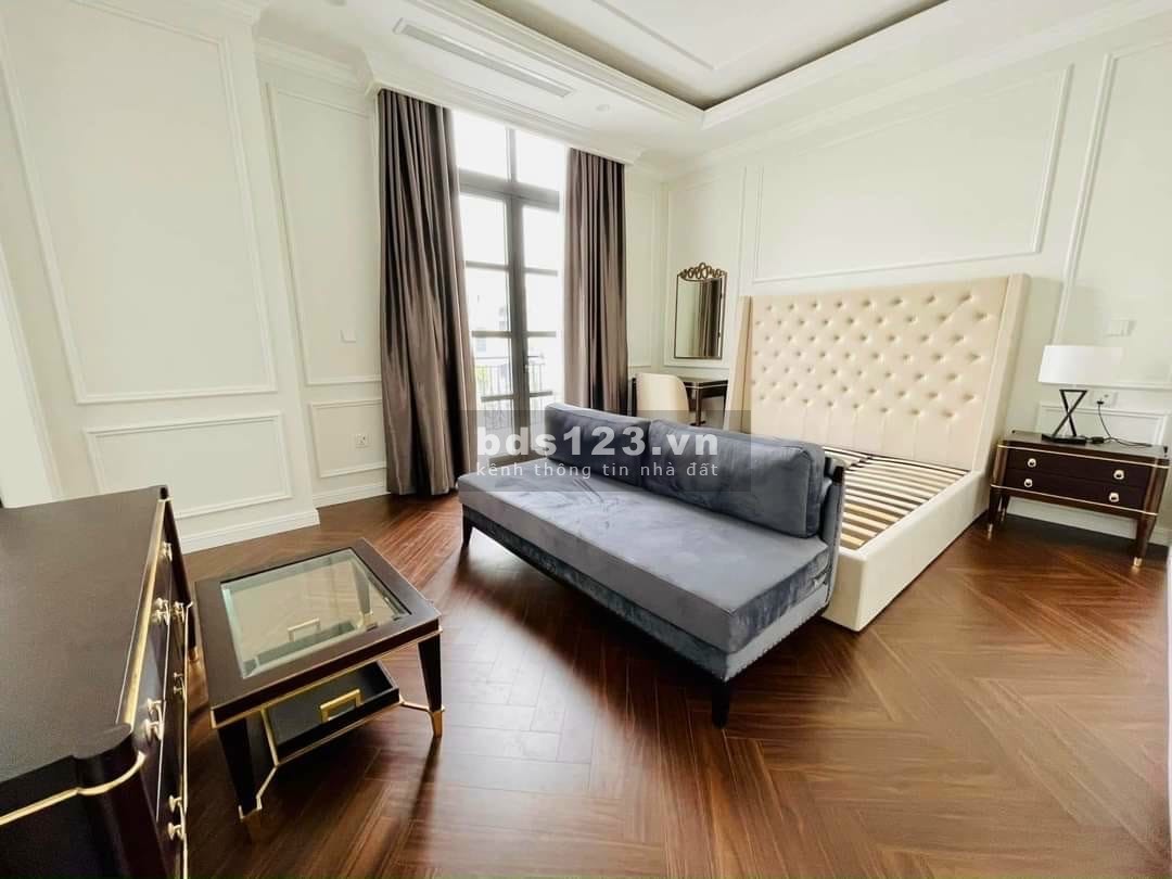 Bán biệt thự song lập Vinhomes Ocean Park full nội thất, dt 150m2 4 tầng mặt tiền 15 giá 39 tỷ