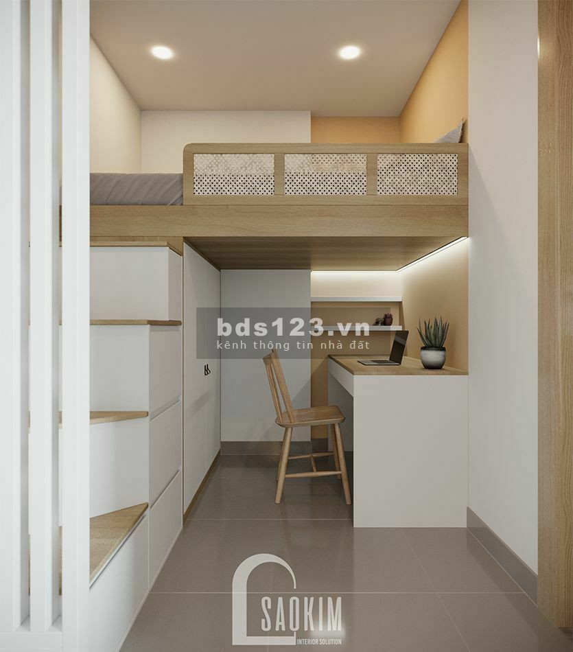 Duy nhất 1 căn 1PN+1 đa năng 43m2 giá rẻ 1.7 tỷ chung cư Vinhomes Smart City, ở ngay