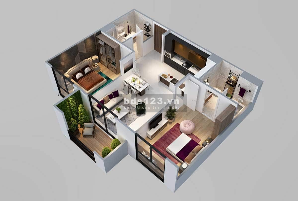 Bán gấp căn hộ 2PN Swanbay River Garden Đồng Nai, View Landmark 81,…