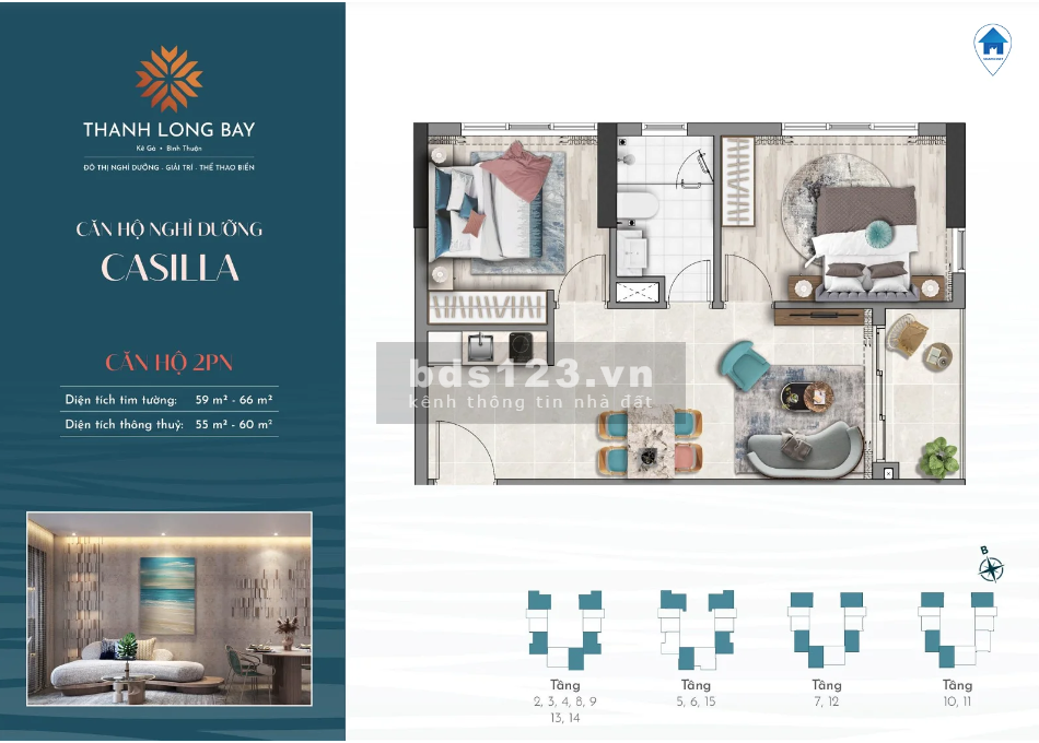 Casila chính thức nhận booking căn hộ sở hữu lâu dài 100% căn góc view biển, giá f0