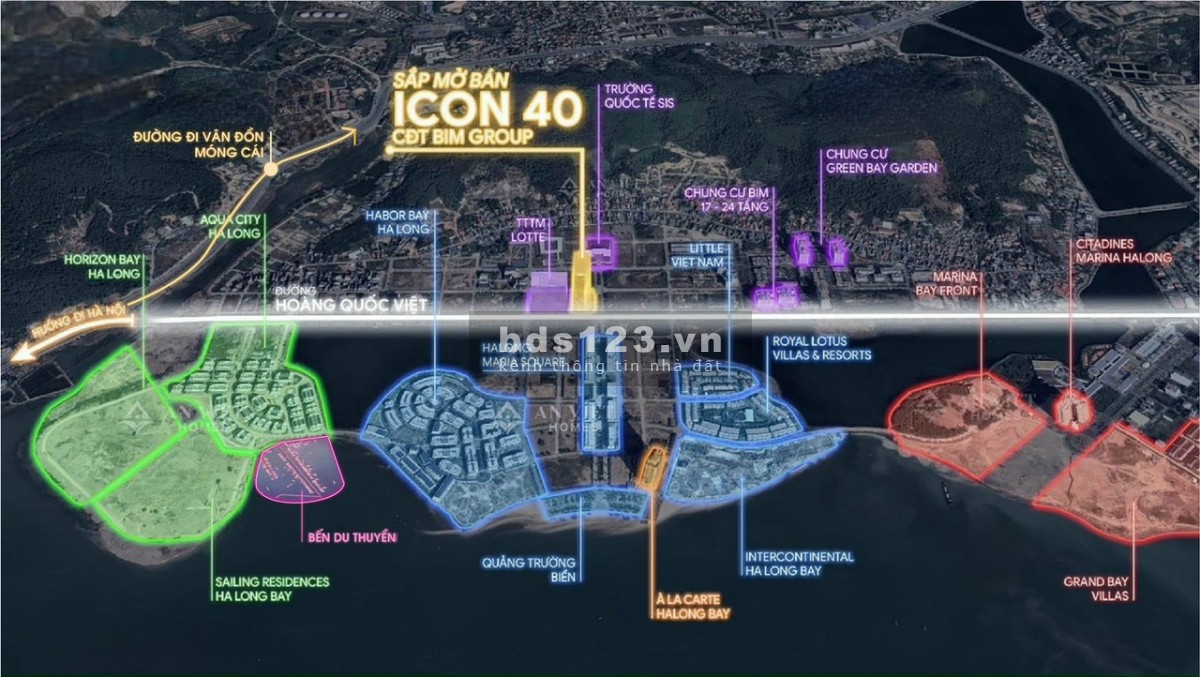 5 quỹ căn ngoại giao độc quyền dự án chung cư ICON 40 mới tại Hạ Long giá siêu tốt