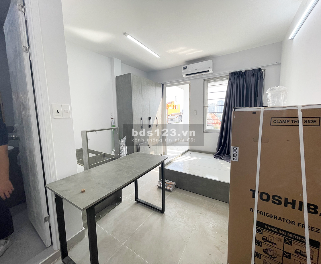 Jinjoo Home cho thuê Phòng Mới! 35m2 Bancol lớn, nhỏ, full NT - Tân Quy, Q7