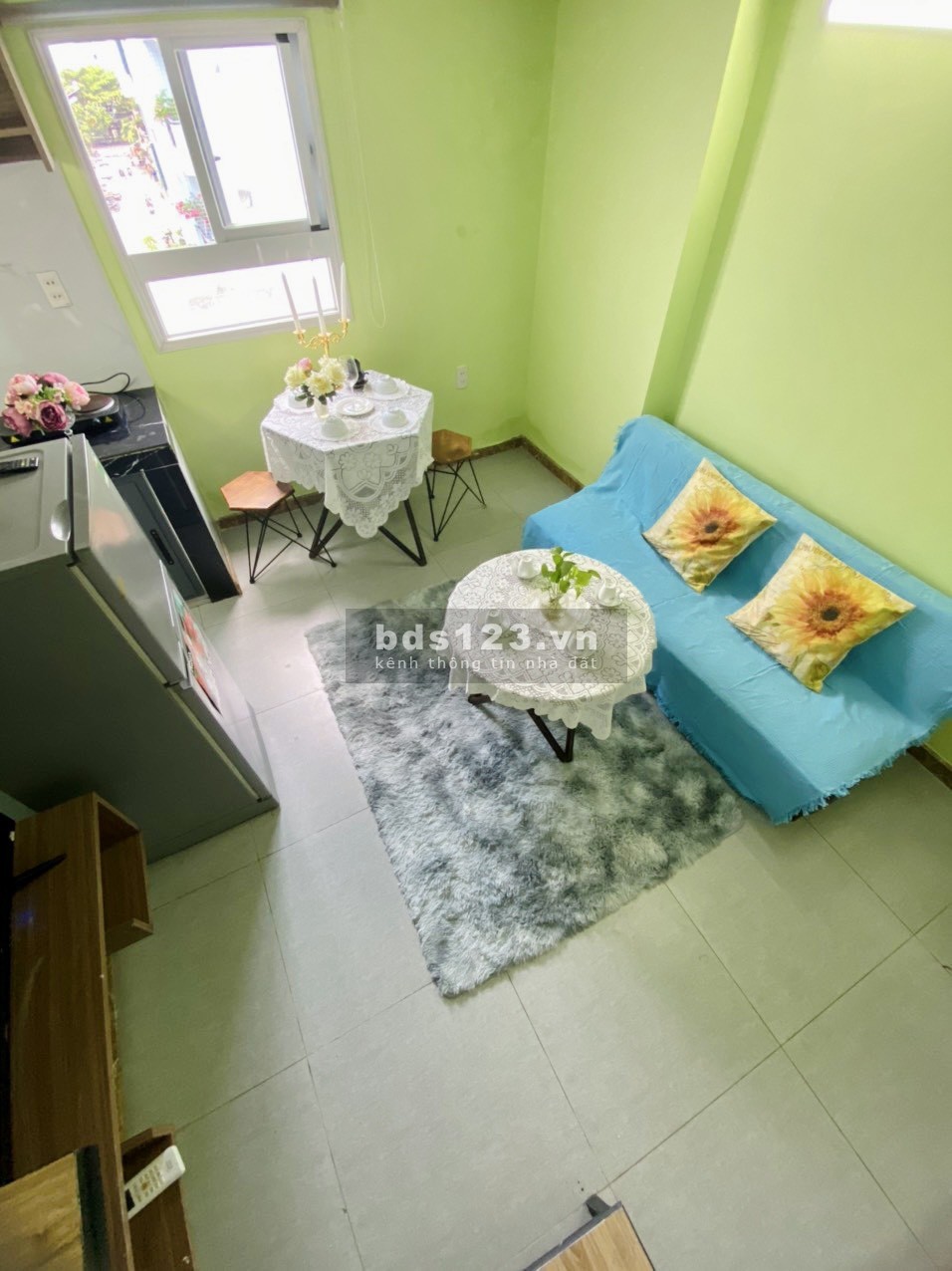 Căn hộ Duplex gác cao 1m8 full nội thất máy giặt riêng Lý Phục Man Q7