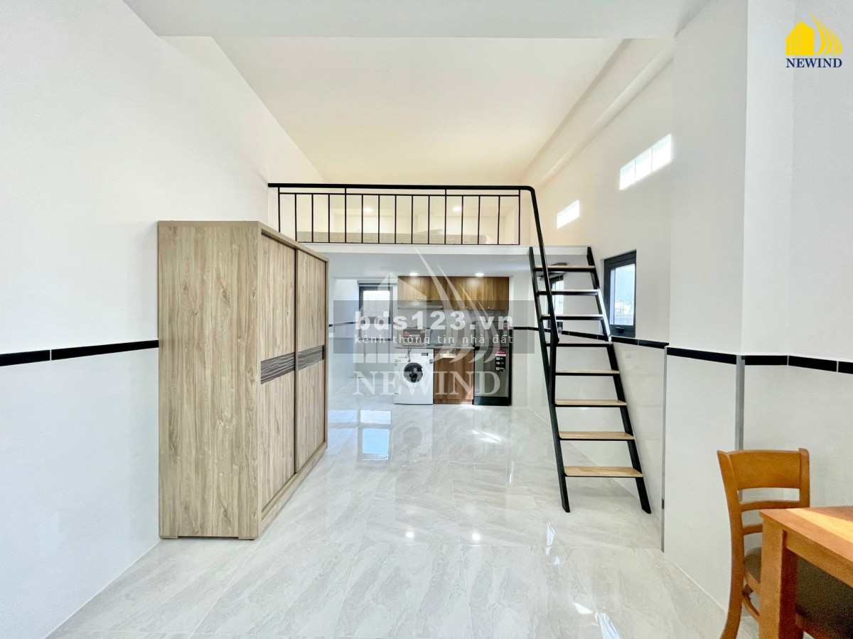 Căn hộ full nội thất Studio, Duplex có cửa sổ lớn, ban công gần Lotte, Phú Mỹ Hưng
