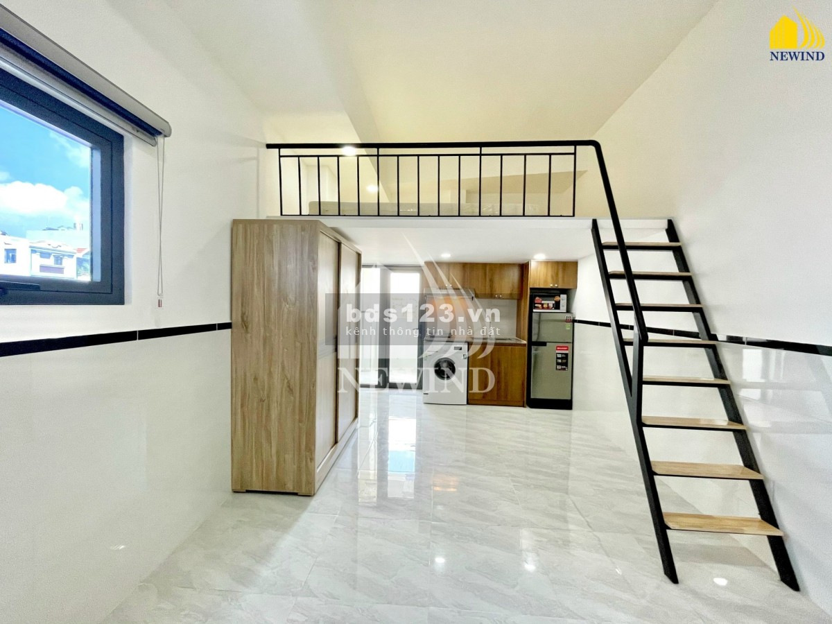 Căn hộ full nội thất Studio, Duplex có cửa sổ lớn, ban công gần Lotte, Phú Mỹ Hưng