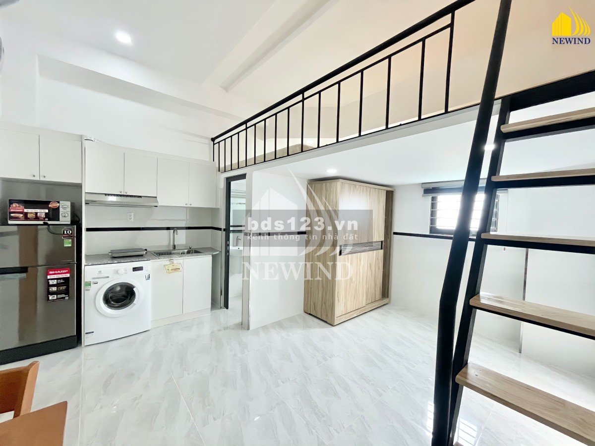Căn hộ full nội thất Studio, Duplex có cửa sổ lớn, ban công gần Lotte, Phú Mỹ Hưng