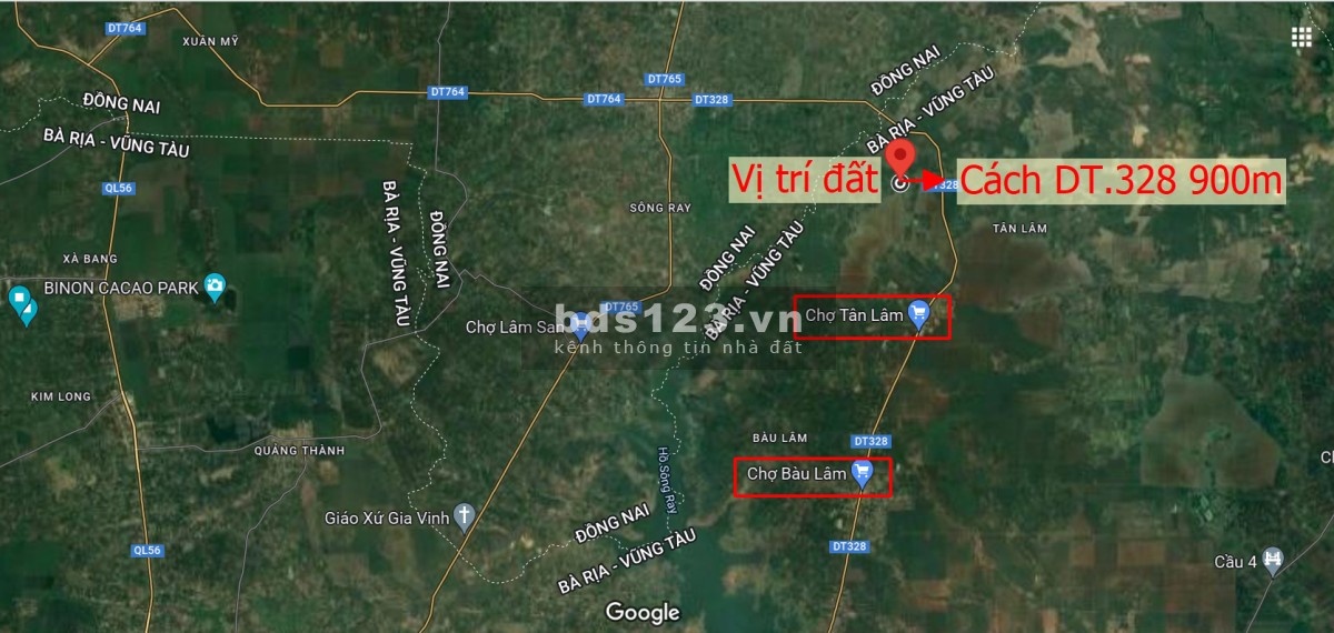 Cần ra gấp lô đất sào 1000m2 Xuyên Mộc, Bà Rịa Vũng Tàu