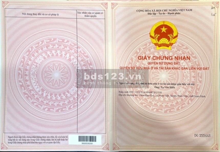 Đất chính chủ kẹt tiền cần ra gấp sổ sẵn chính chủ