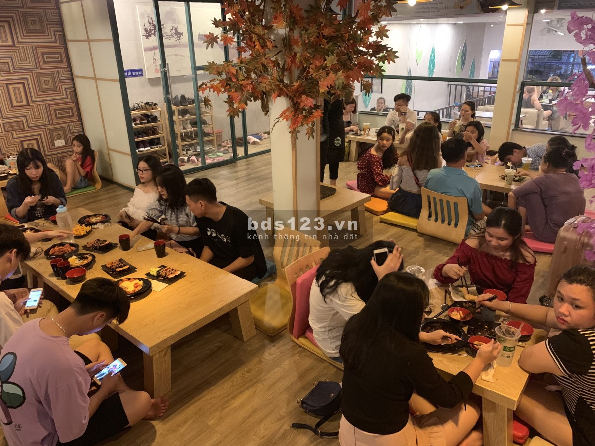 Sang quán ăn -trà sữa hàn quốc khu an ninh, dân cư đông đúc