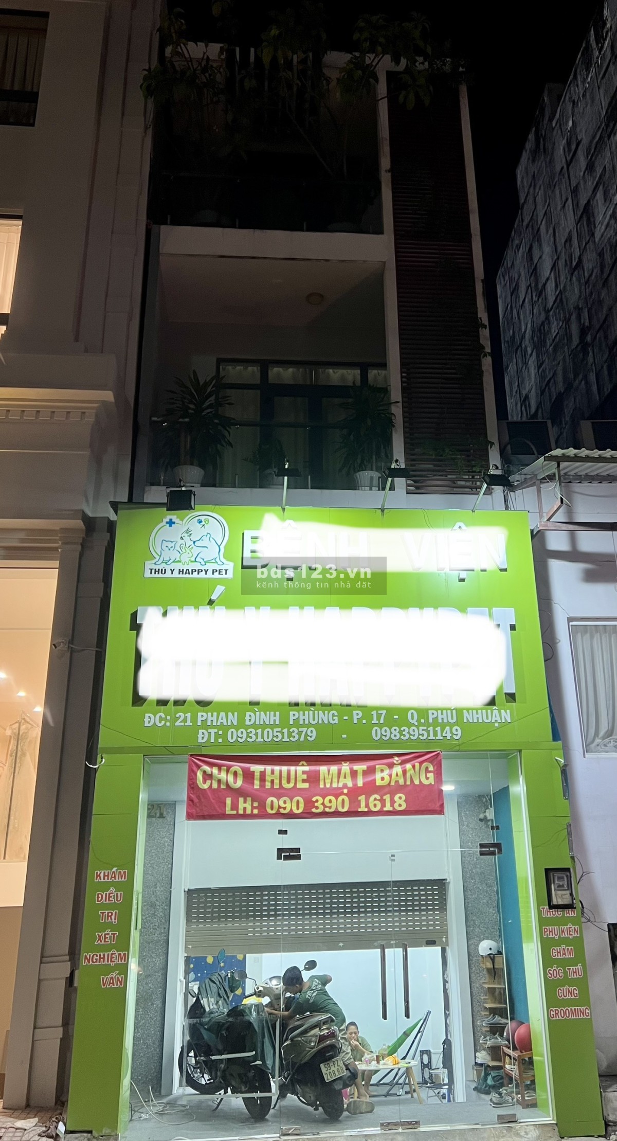 Chính chủ cho thuê mặt bằng nhà 21 Phan Đình Phùng, Phú Nhuận gần chợ Phú Nhuận