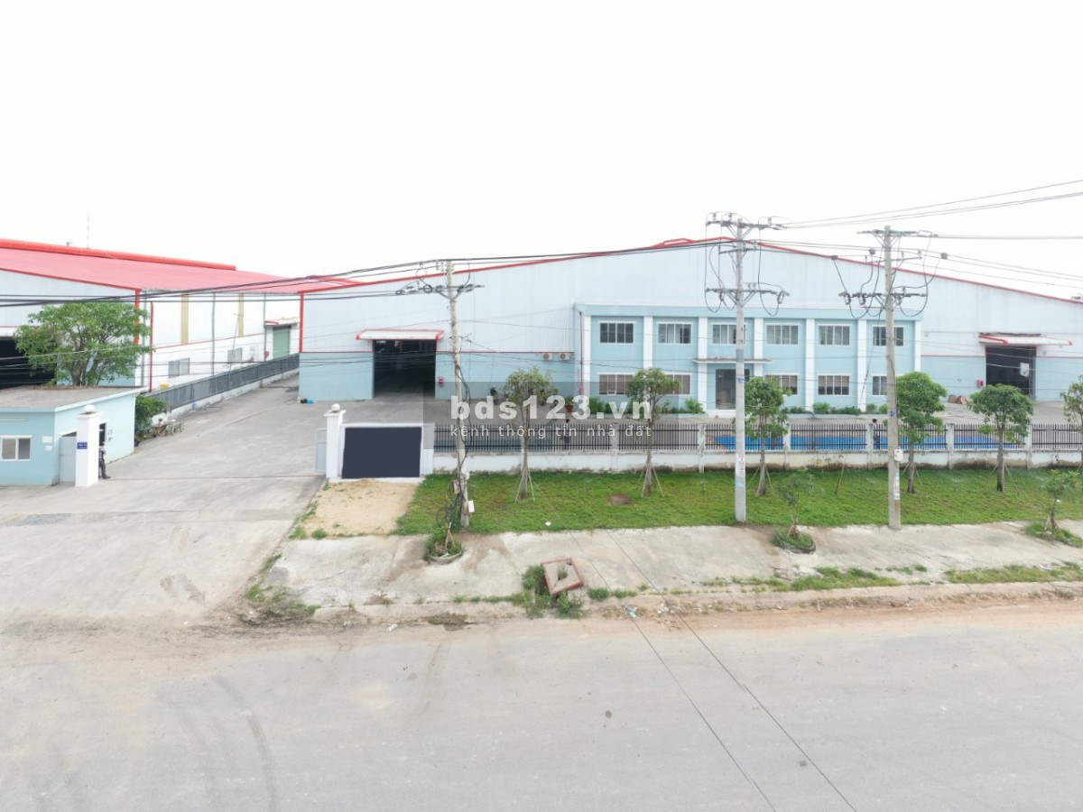 Cho thuê nhà xưởng khu công nghiệp Hải Sơn, Đức Hoà, Long An, diện tích 8.216m²