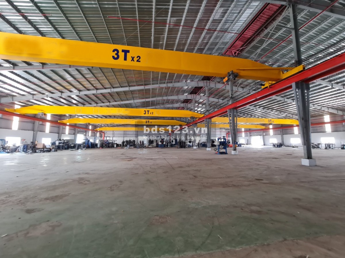 Cho thuê nhà xưởng khu công nghiệp Hải Sơn, Đức Hoà, Long An, diện tích 8.216m²