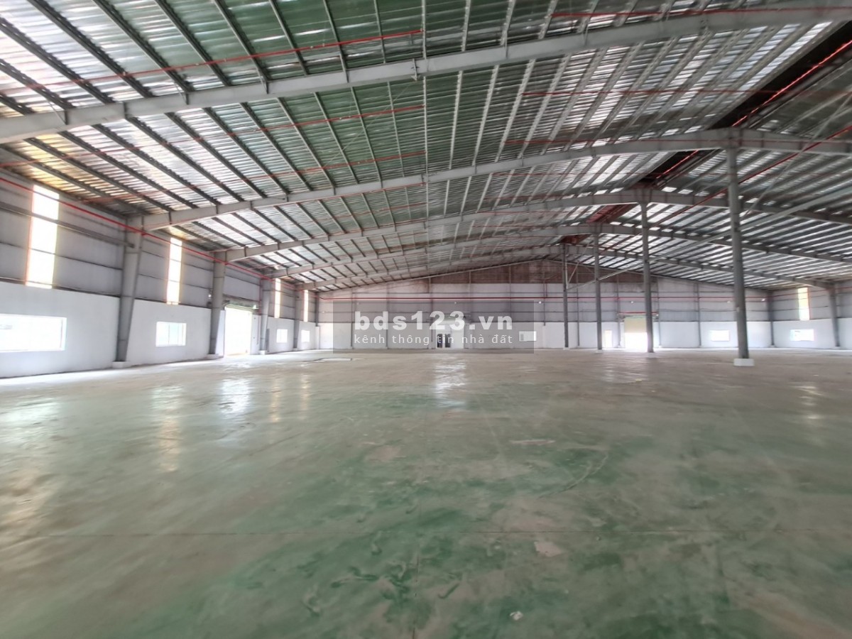 Cho thuê nhà xưởng khu công nghiệp Hải Sơn, Đức Hoà, Long An, diện tích 8.216m²