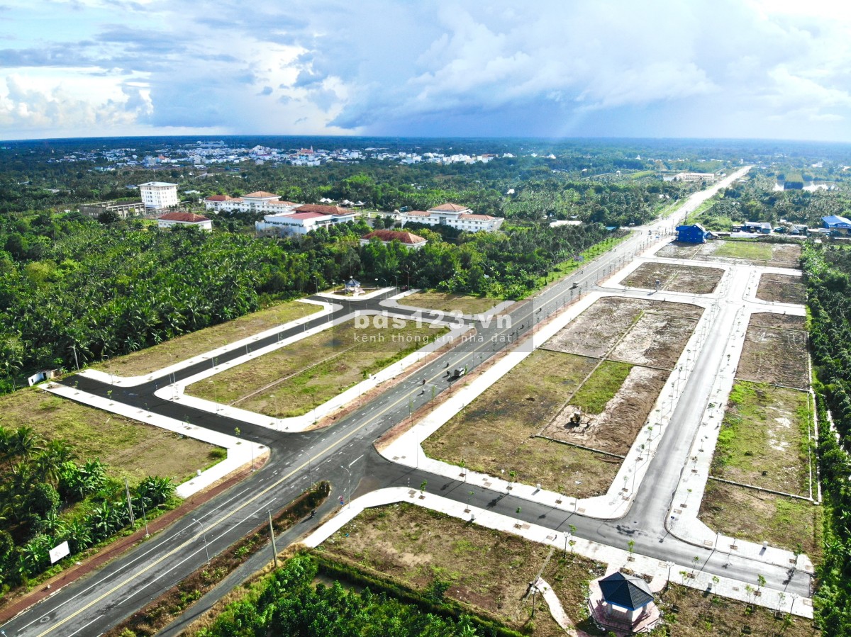 Bán đất nền sổ sẵn dự án Ruby Residence trung tâm hành chính TP Ngã Bảy