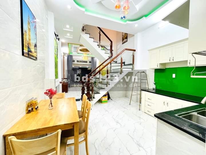Nhà đẹp thoáng mát hẻm xe tải 6m, Nguyễn Oanh, Gò Vấp, DTSD 56m² x 4 tầng, giá chỉ 5 tỷ