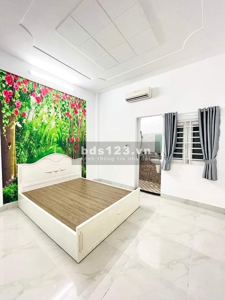 Nhà đẹp thoáng mát hẻm xe tải 6m, Nguyễn Oanh, Gò Vấp, DTSD 56m² x 4 tầng, giá chỉ 5 tỷ