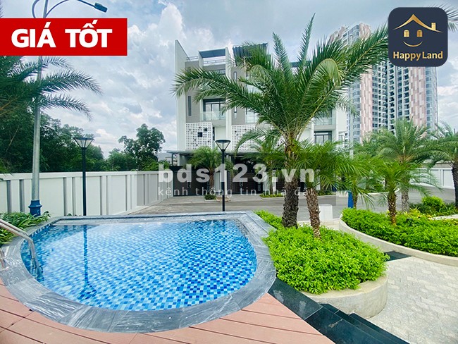 Bán nhà phố cao cấp gần khu đô thị Sala Thảo Điền, 1 trệt, 3 lầu dt 472m2, chỉ 25 tỷ