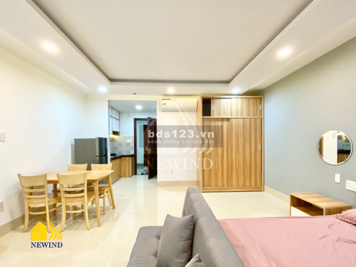 Studio full nội thất thoáng mát vị trí trung tâm gần Lotte TDTU RMIT