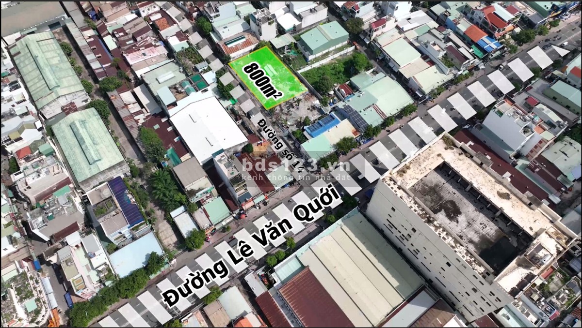 Bán 100m2 đất thổ cư MT Đường Số 14 Bình Tân siêu đẹp
