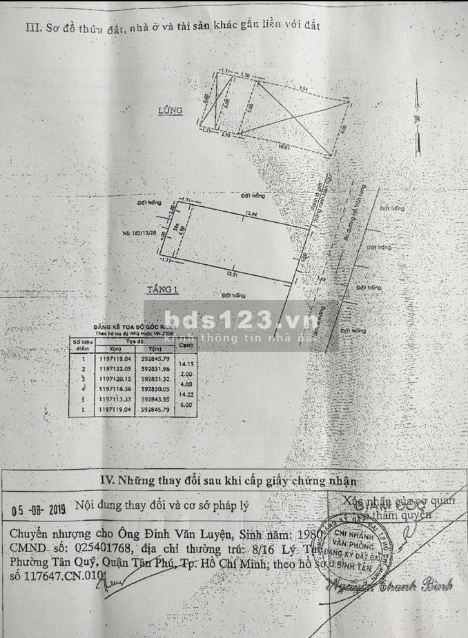 Bán nhà cấp 4 HXH số 182 Hồ Văn Long, Bình Hưng Hòa B, Quận Bình Tân