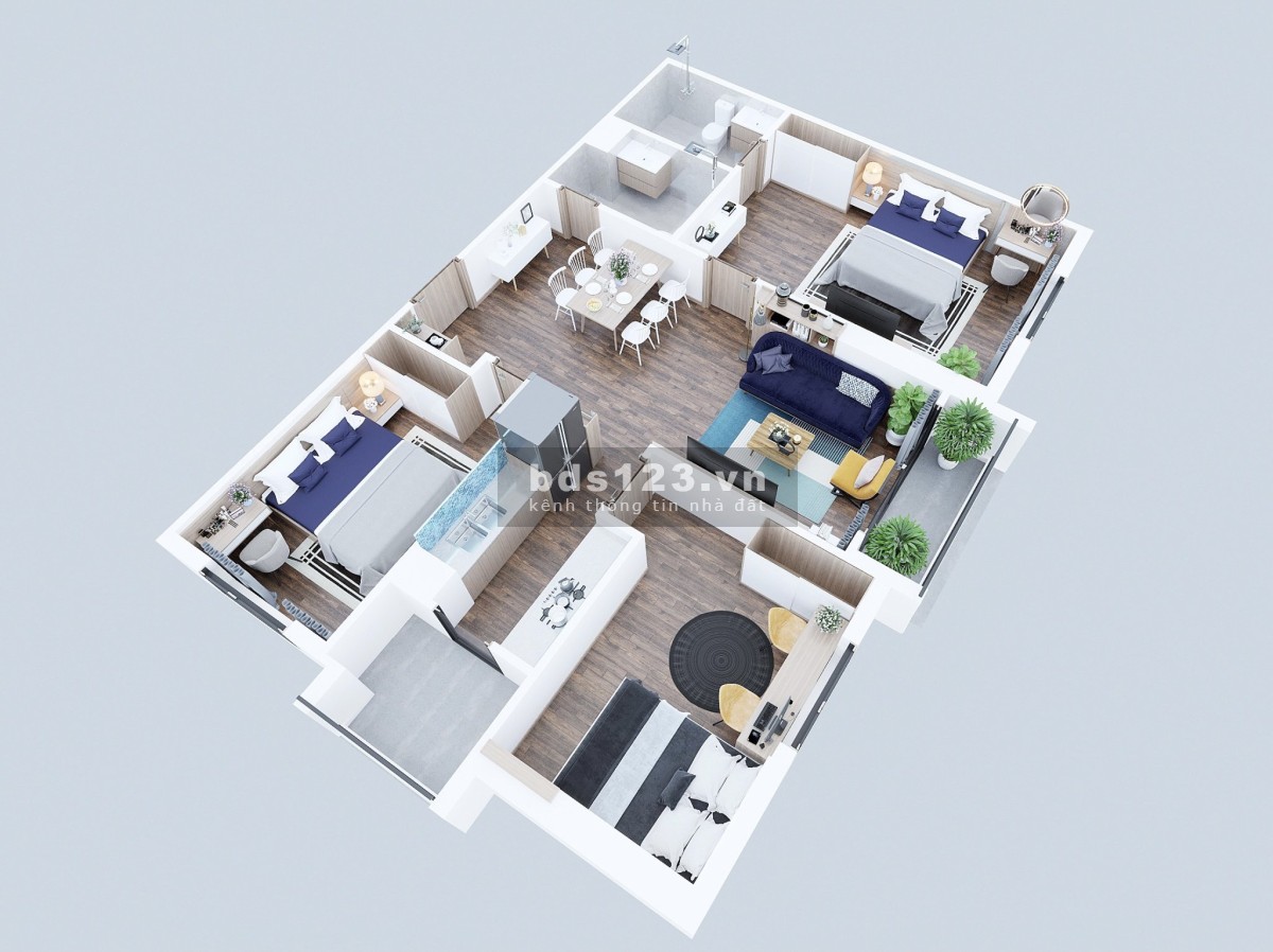 Chủ đầu tư Geleximco Southern Star căn 2pn chỉ từ 1.9x tỷ, 3pn chỉ 2.9x tỷ